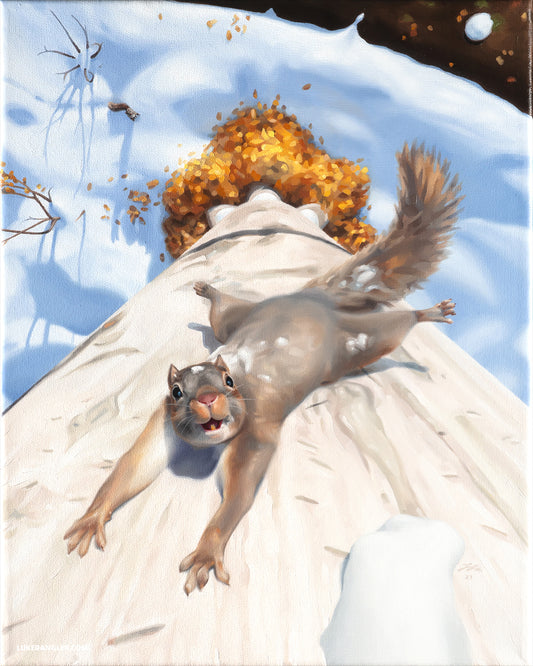 Flying Squirrel Painting