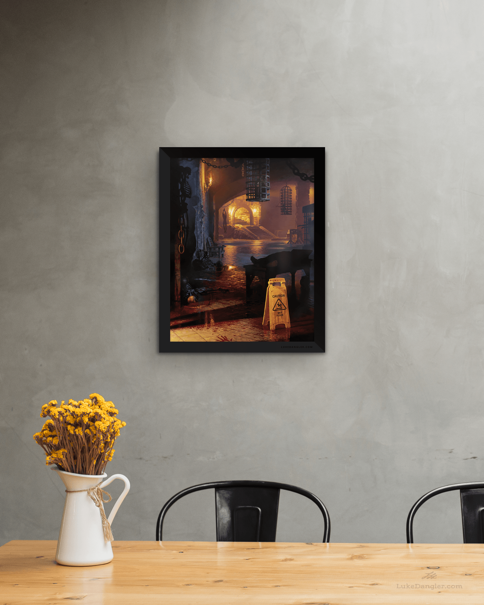 Dungeon Canvas Print