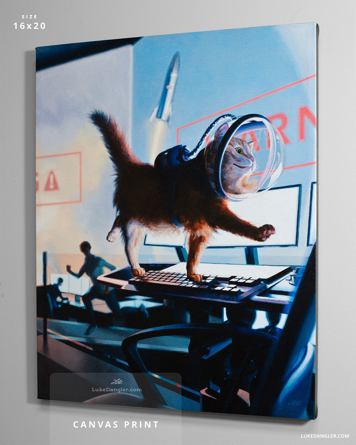 Mission Ctrl Art Print