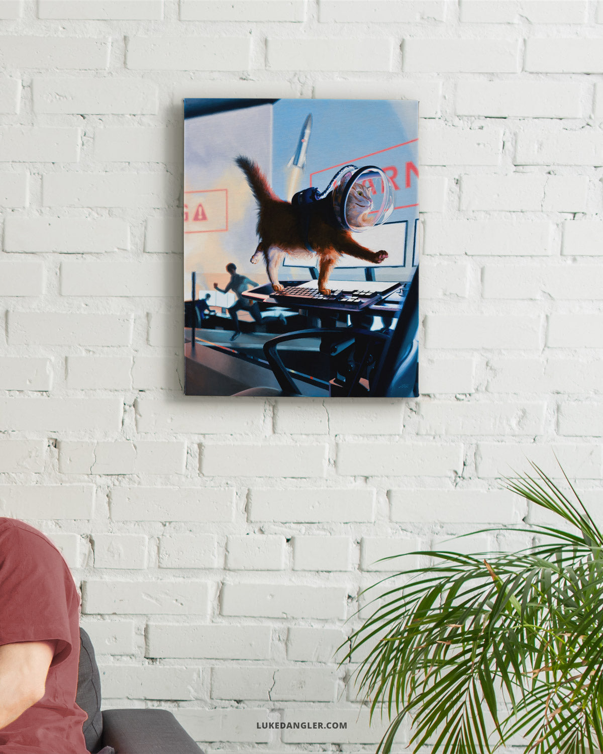 Mission Ctrl Canvas Print