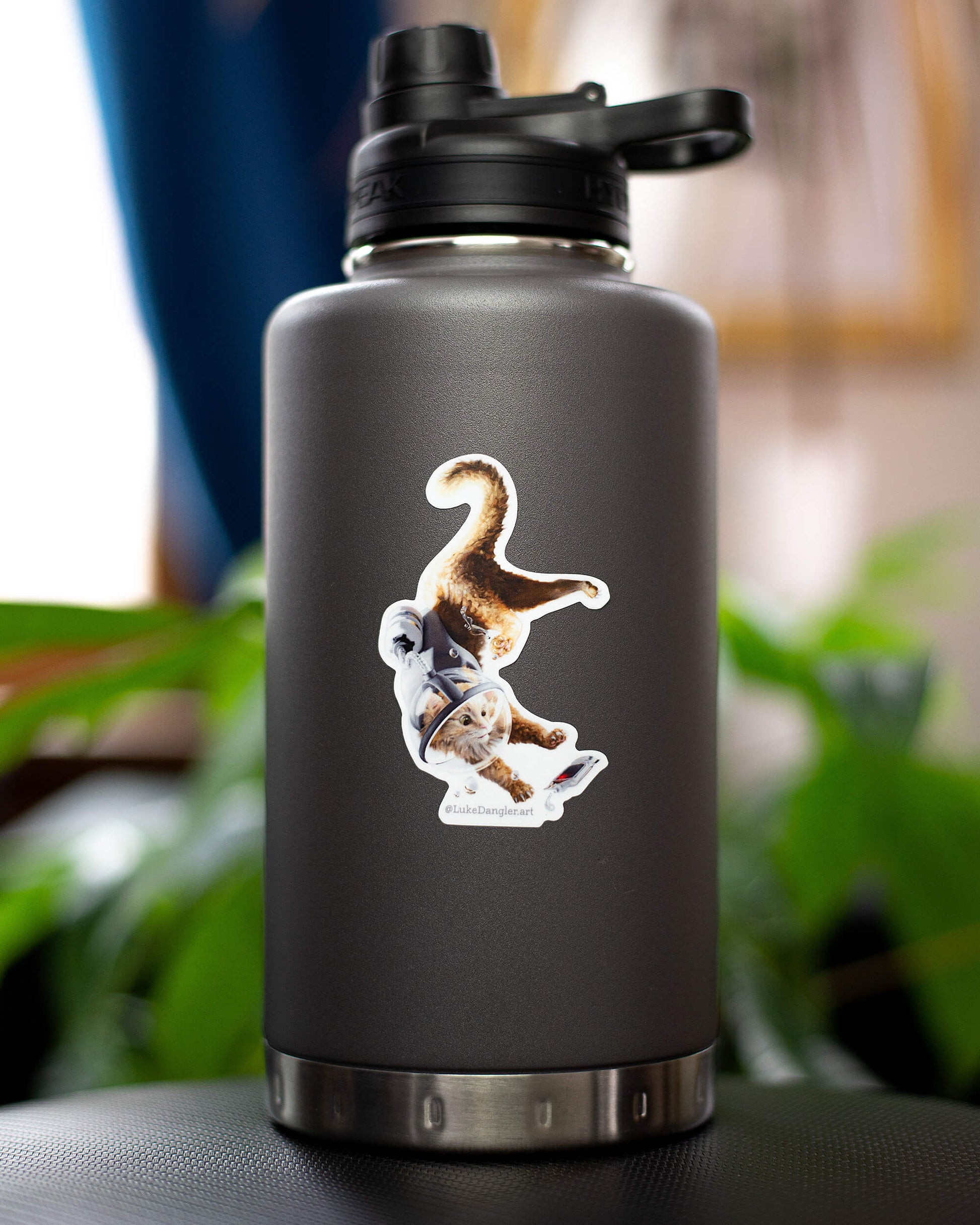 Space Cat Sticker – Intruder