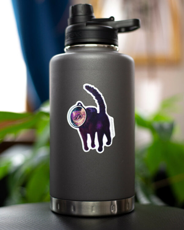 Space Cat Sticker – Voyage