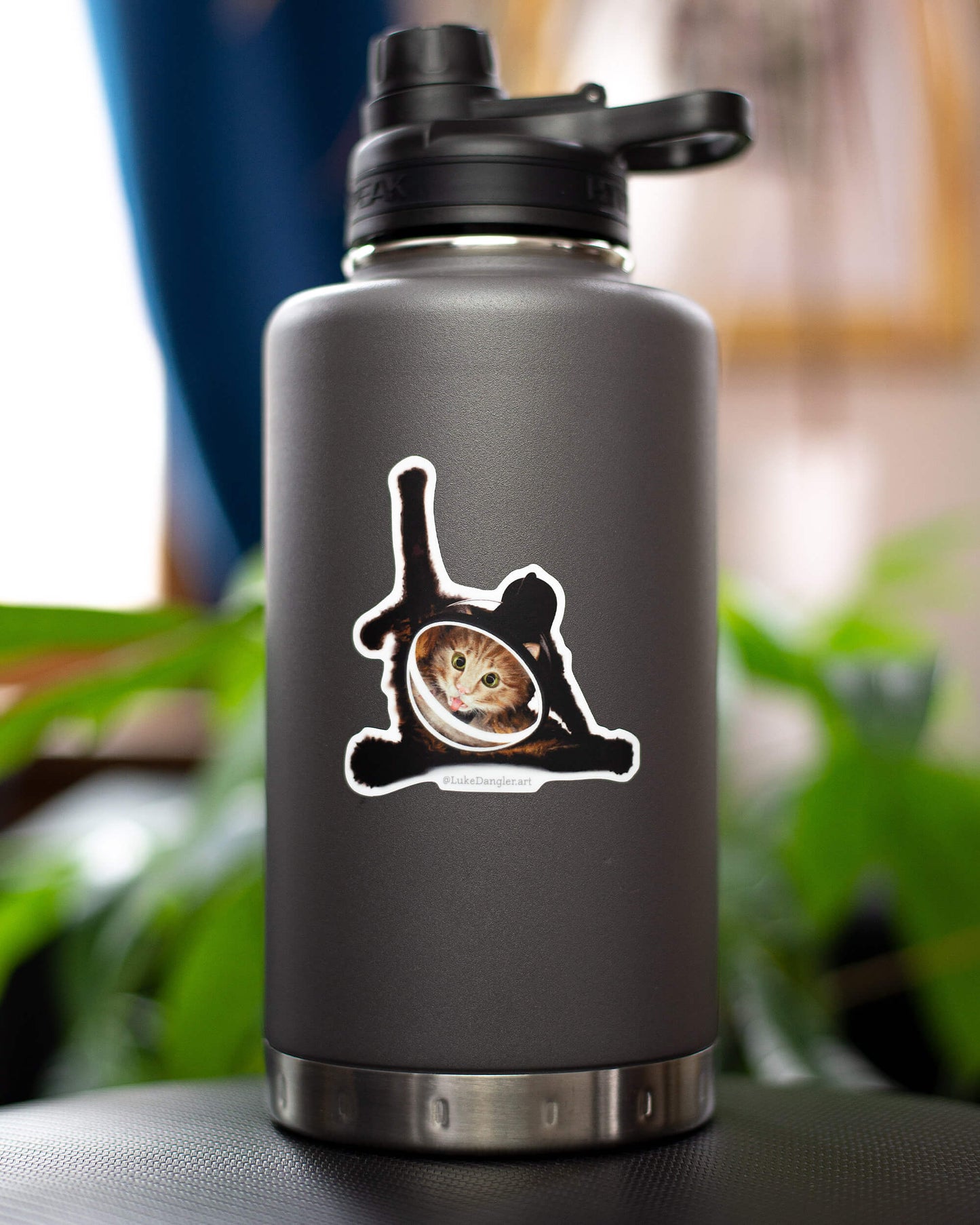 Space Cat Sticker – Destination