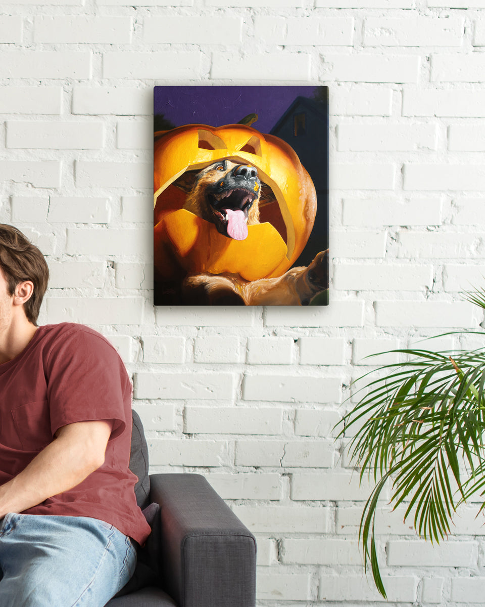 Pupkin Canvas Print