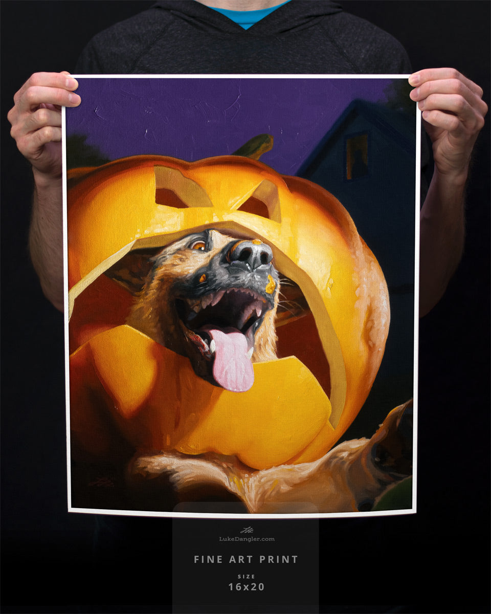 Pupkin Art Print