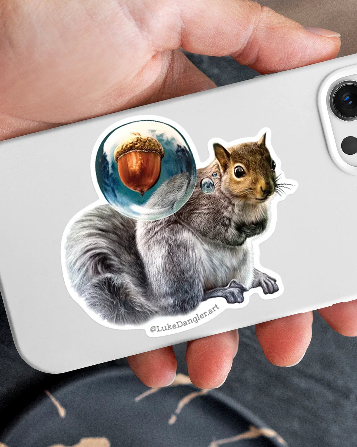 Squirrel Nut Sticker