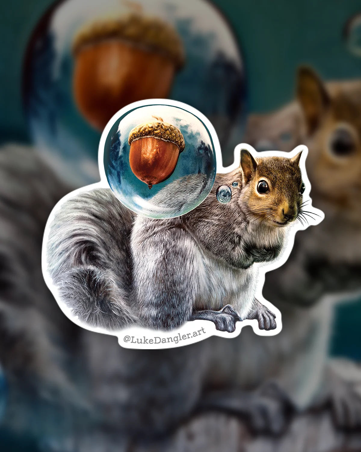 Squirrel Nut Sticker