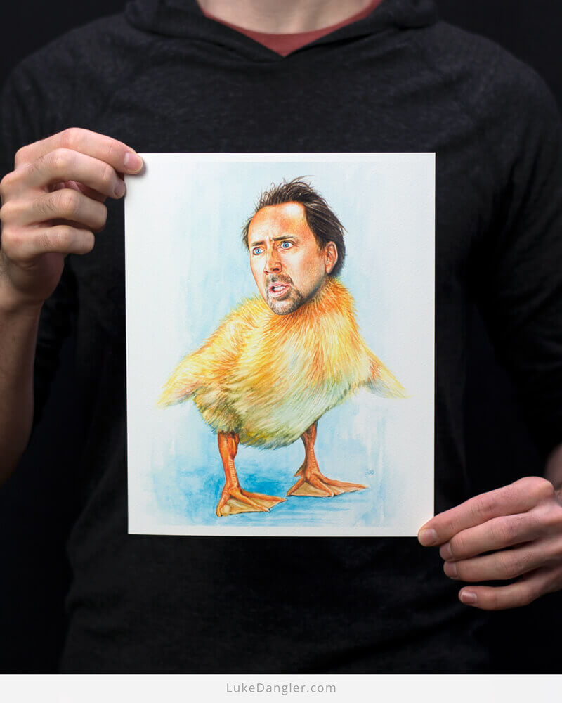 Nicolas Cageling Print