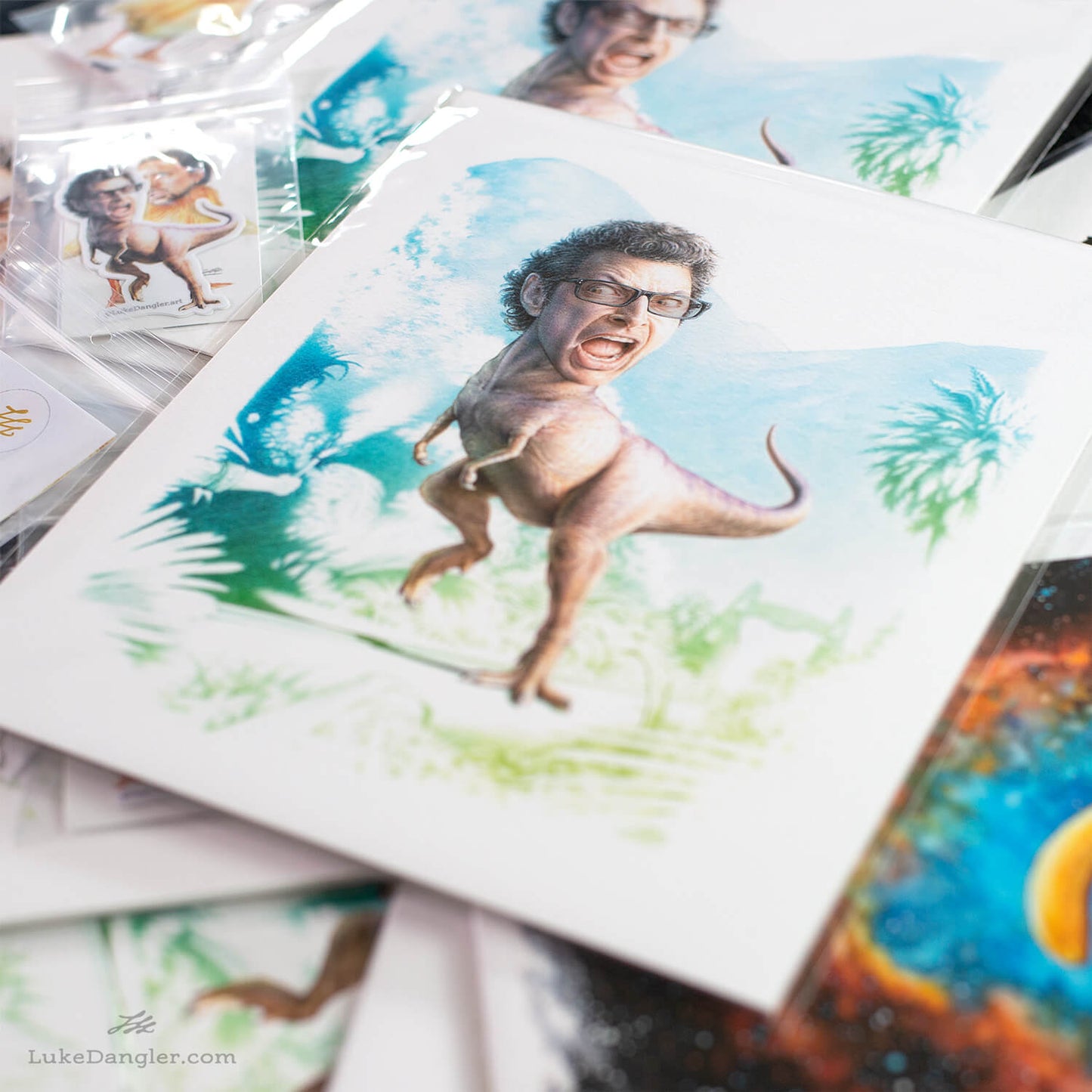 Chaosaurus Art Print