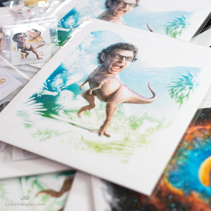 Chaosaurus Art Print