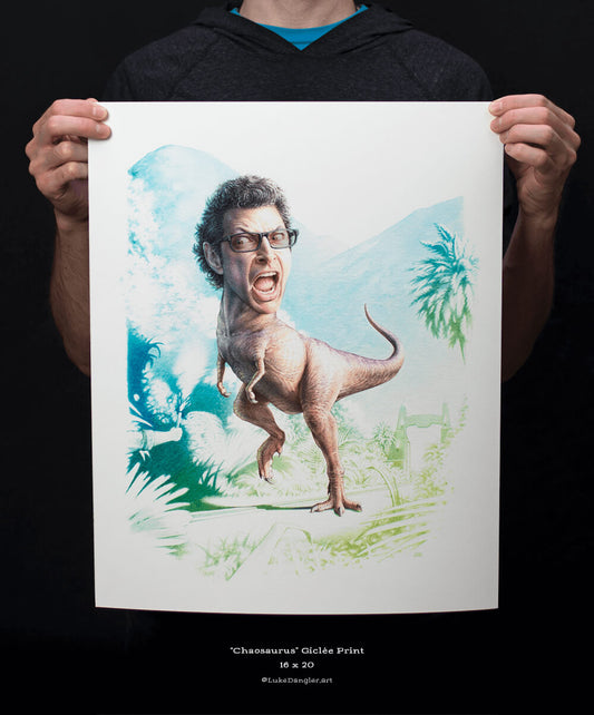 Chaosaurus Art Print