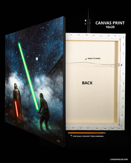Impressive lightsaber Print